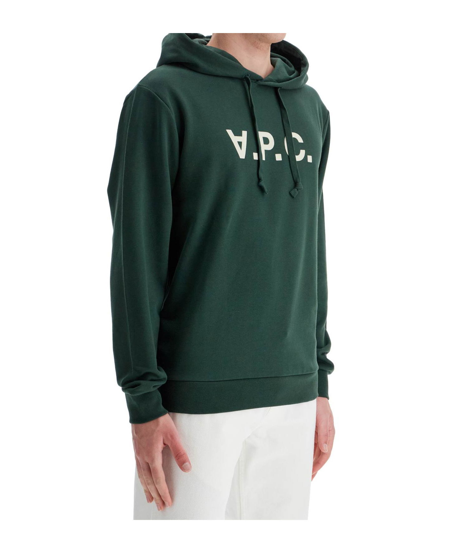 Apc Unisex Grand Vpc Hooded Sweat In Green