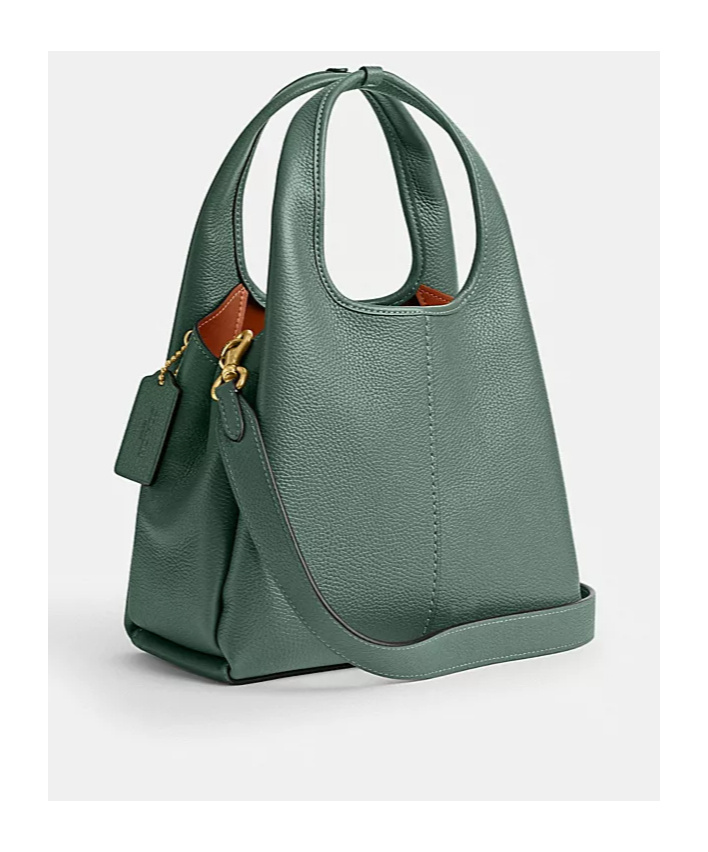 Coach Double Handle Shoulder Bag In Green