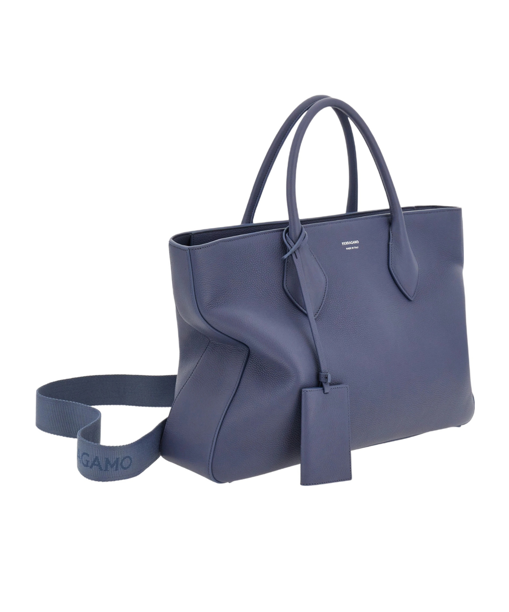 Ferragamo Star-shaped Tote Bag In Gray