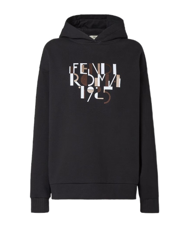 Fendi Sweatshirt Clothing In Black