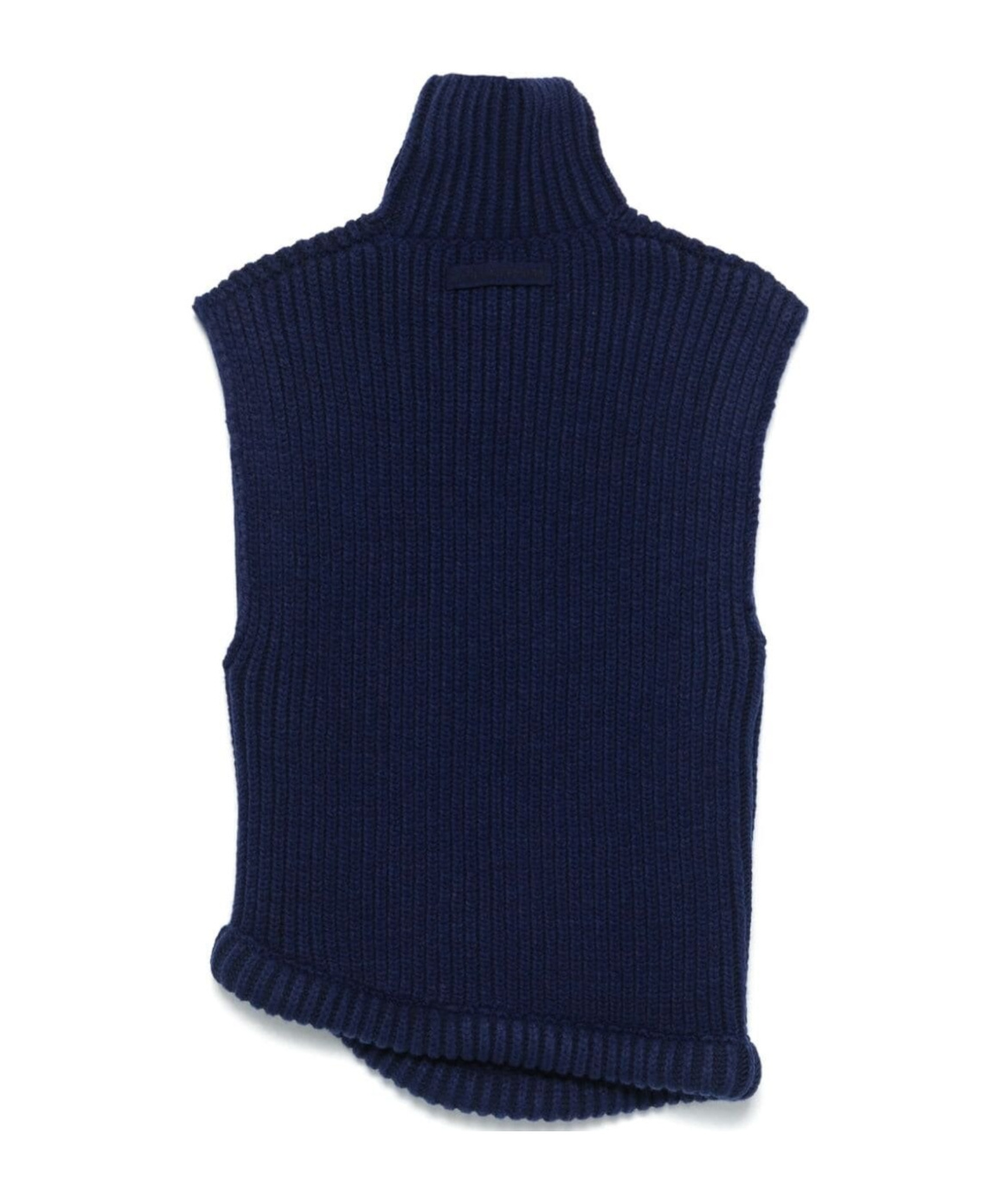 VICTORIA BECKHAM SLEEVELESS HIGH-NECK KNITTED PULLOVER