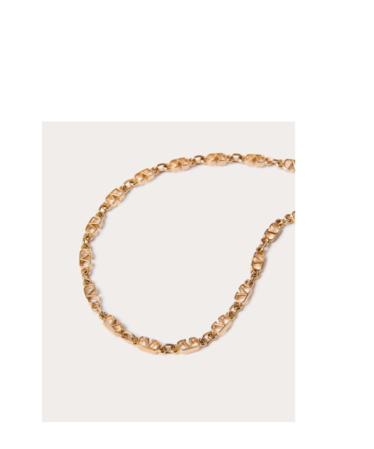 VALENTINO GARAVANI VLOGO SIGNATURE CHAIN-LINK NECKLACE