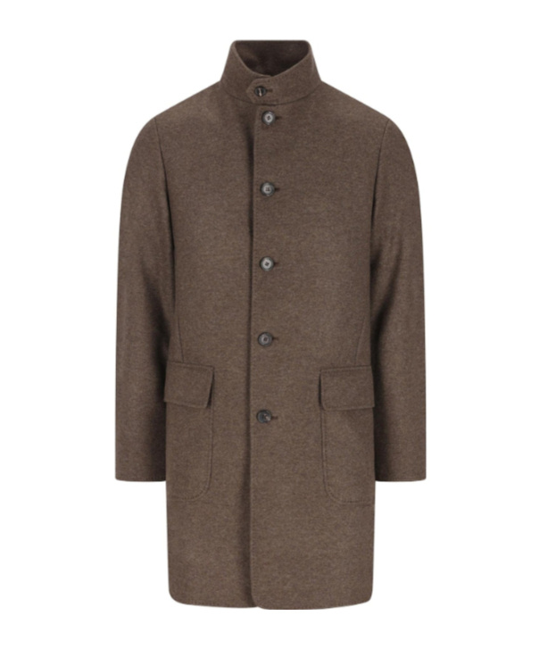 Loro Piana Sweater Coat In Brown
