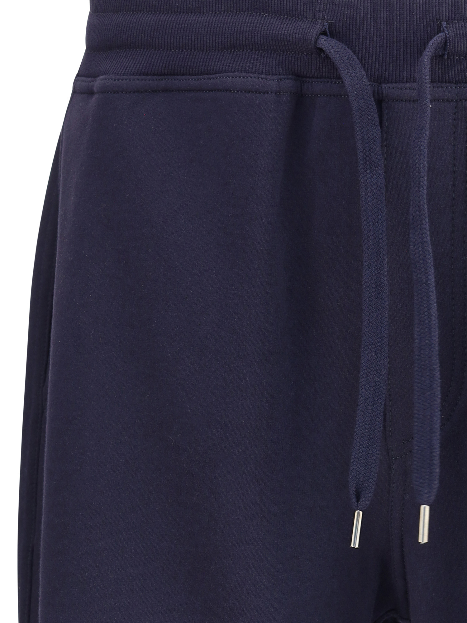 Brunello Cucinelli Elastic Waist Casual Pants In Blue