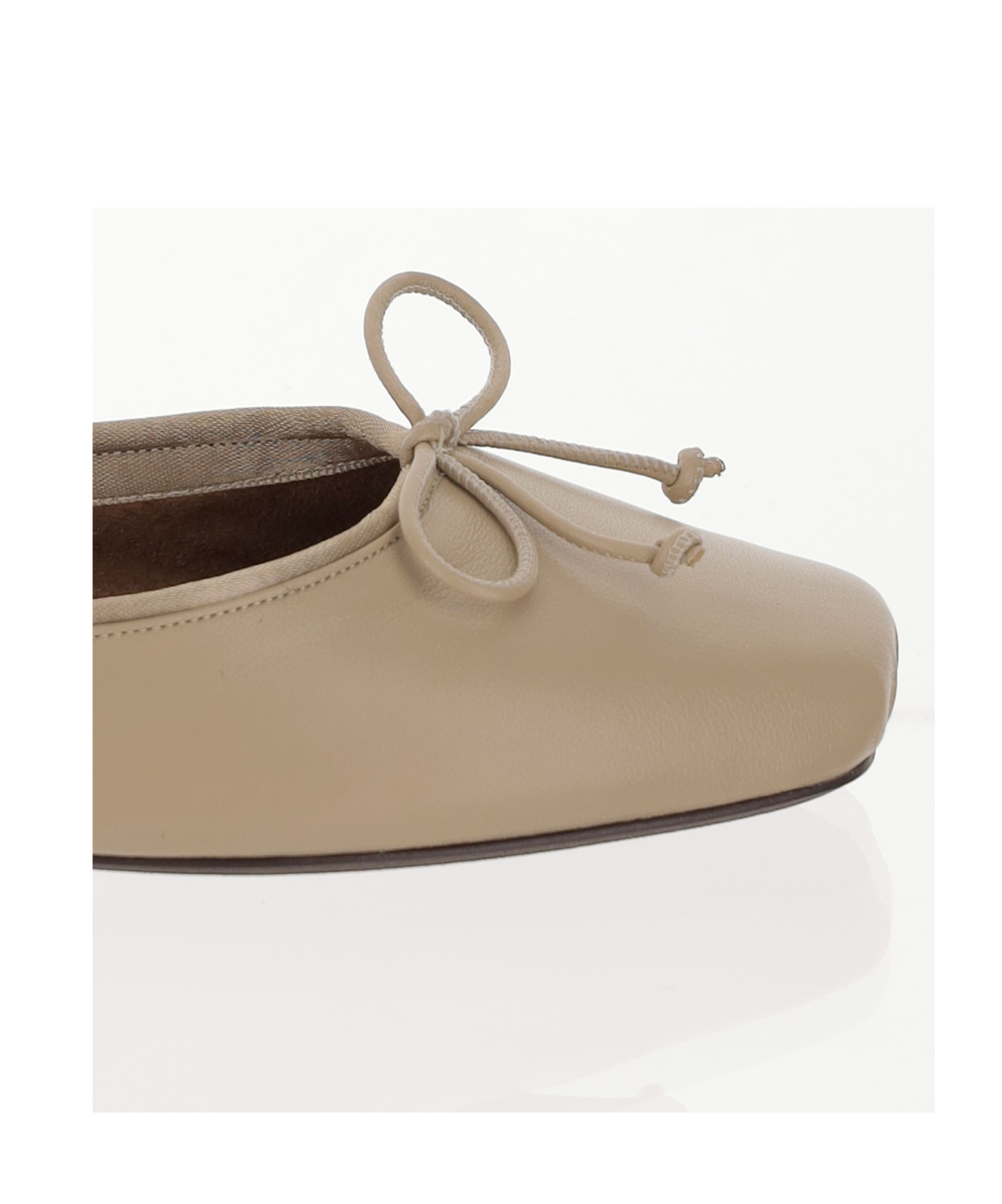 Khaite Bow-detail Ballet Flats