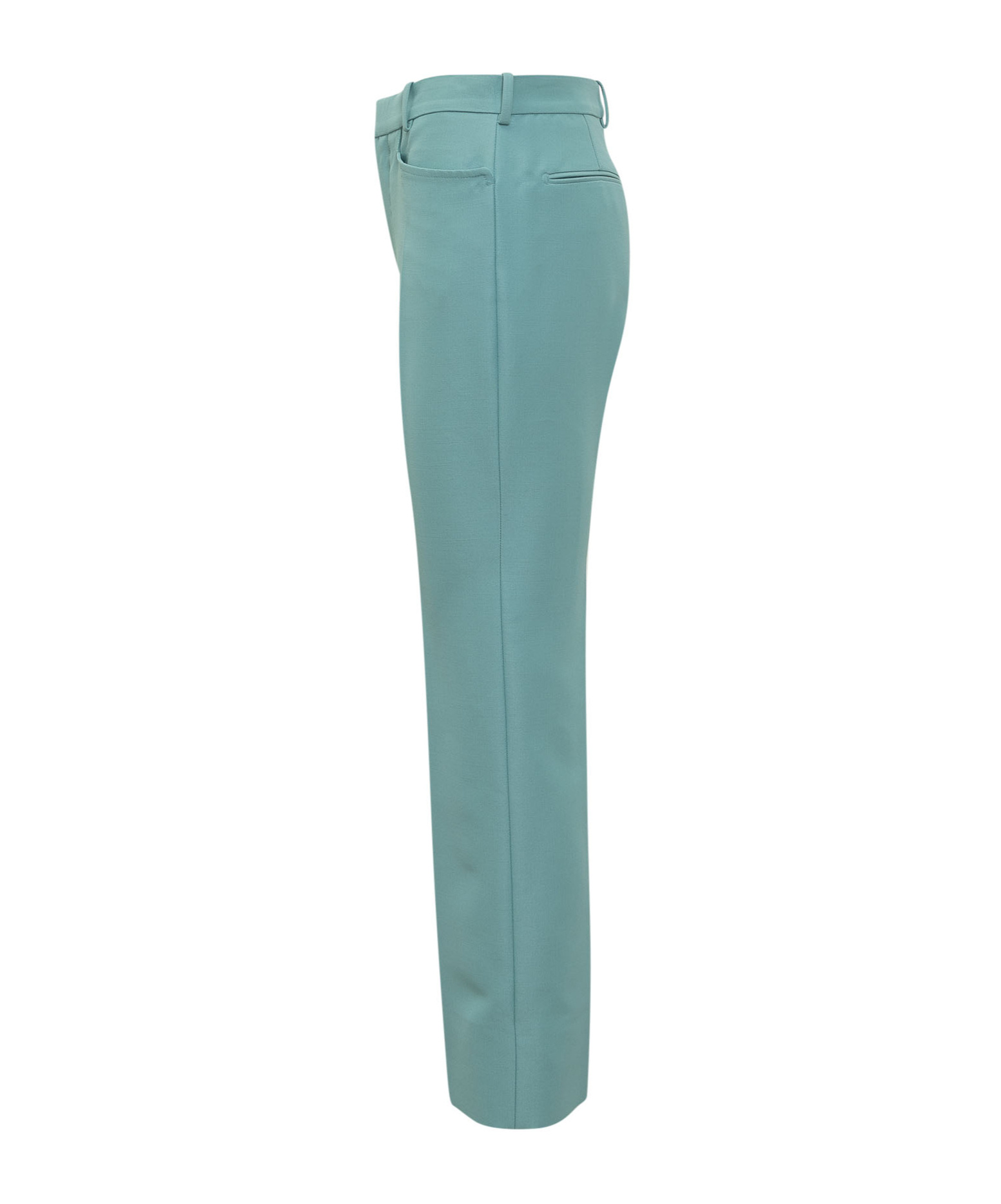 Shop Tom Ford Pressed-crease Trousers In Green