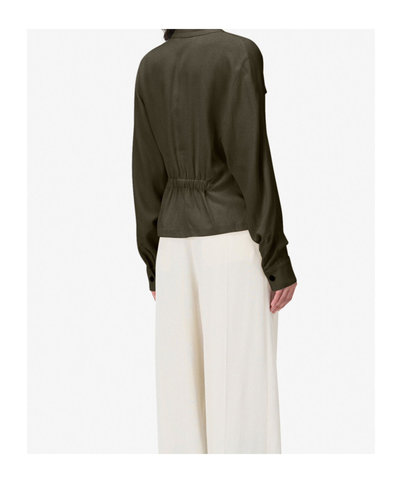 Iro Wrap Top In Black