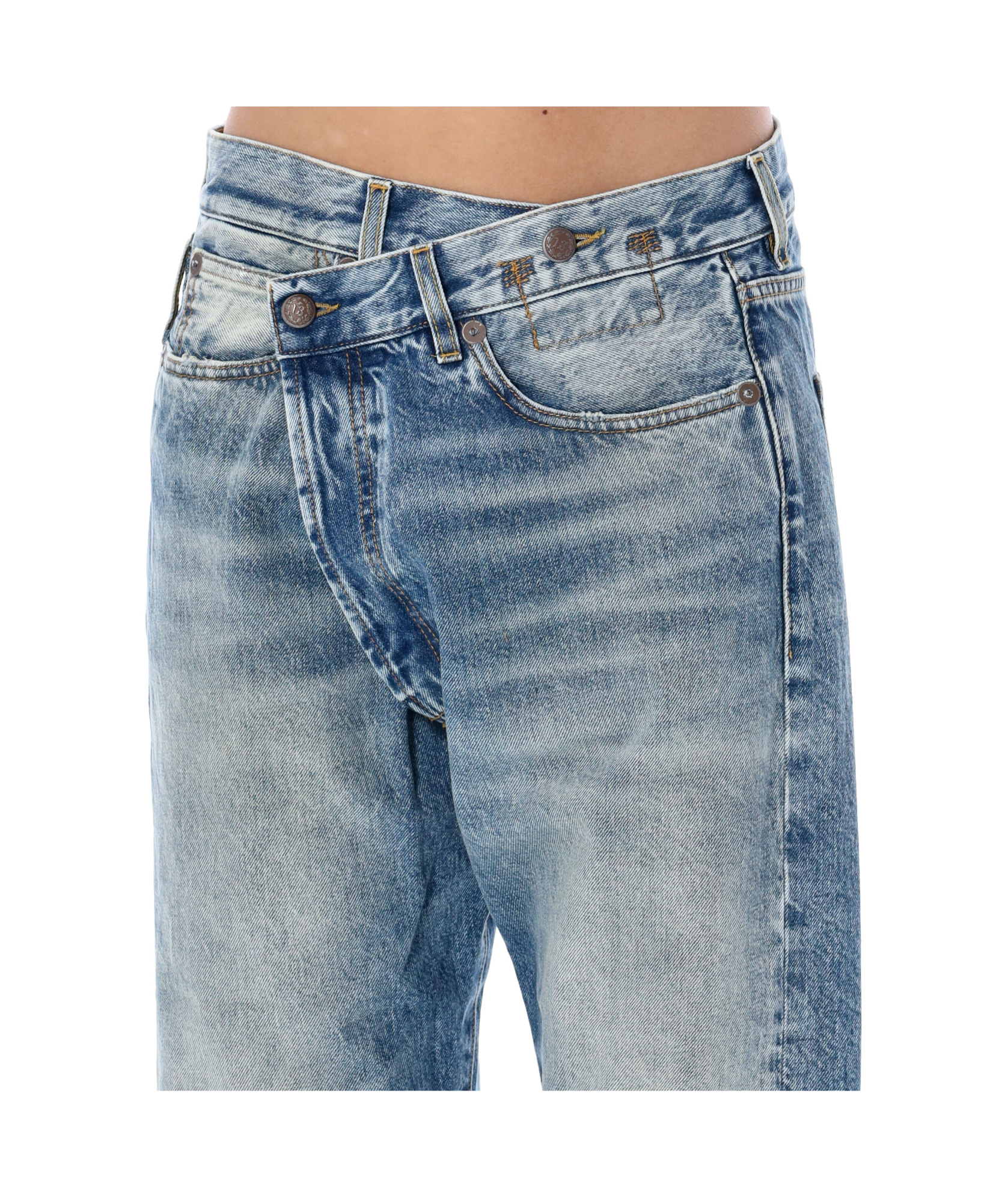 R13 DENIM TROUSERS 