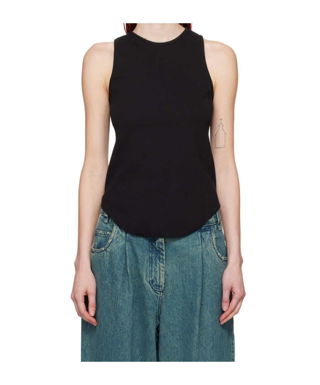SONG FOR THE MUTE ROUND NECK SLEEVELESS VEST 