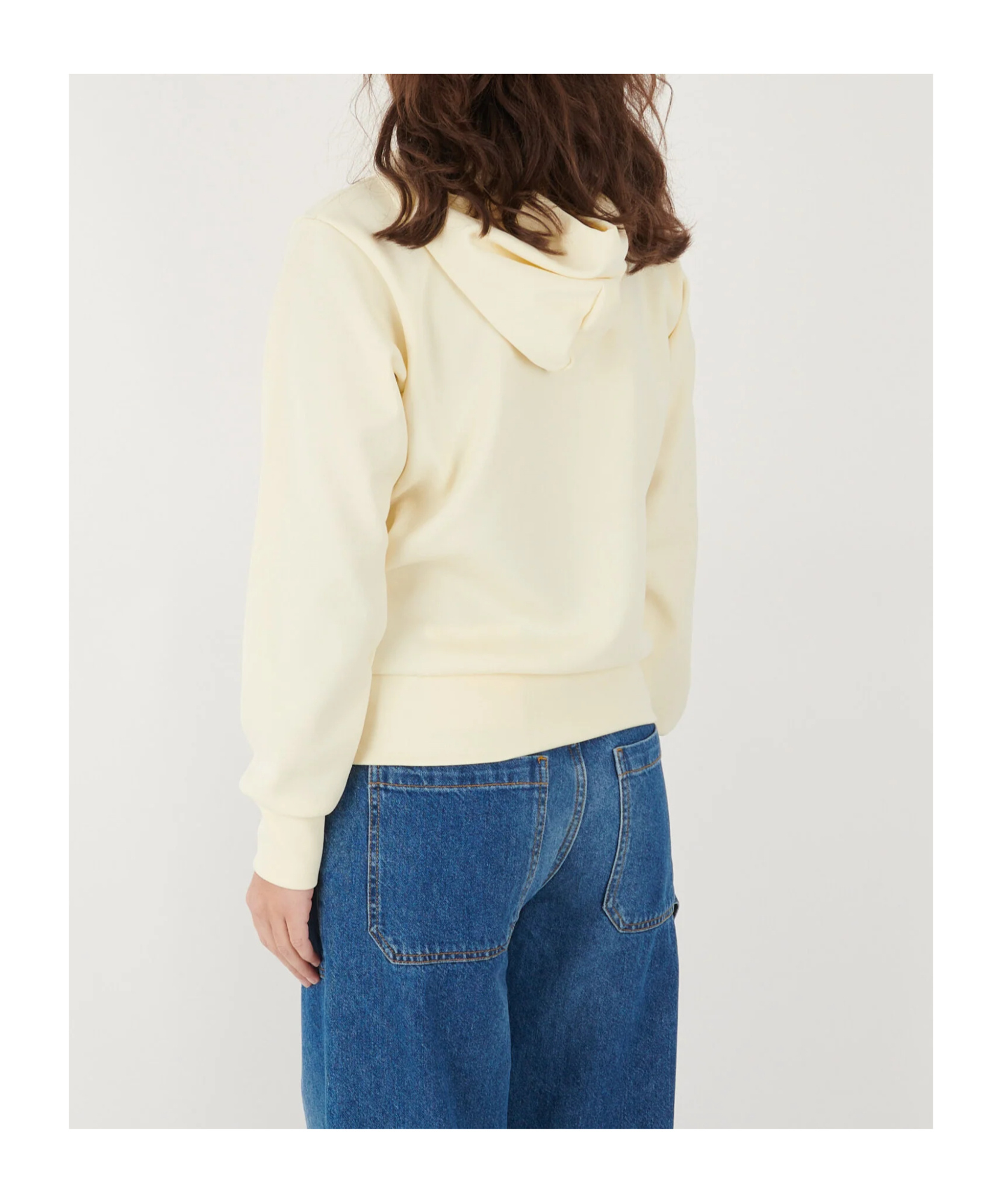 Shop Comme Des Garçons Logo Hooded Sweater