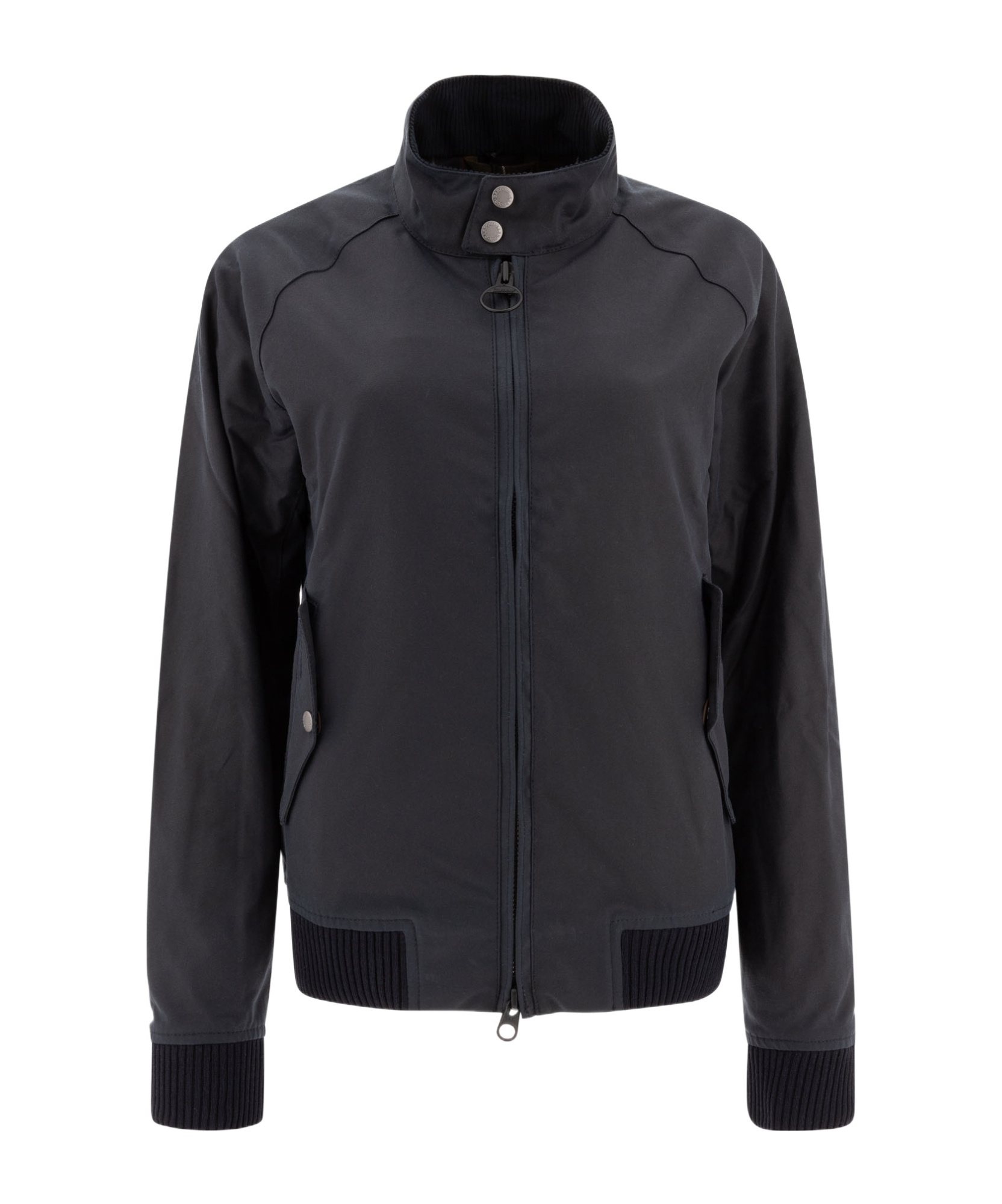 Baracuta Zippered Casual Jacket In Black