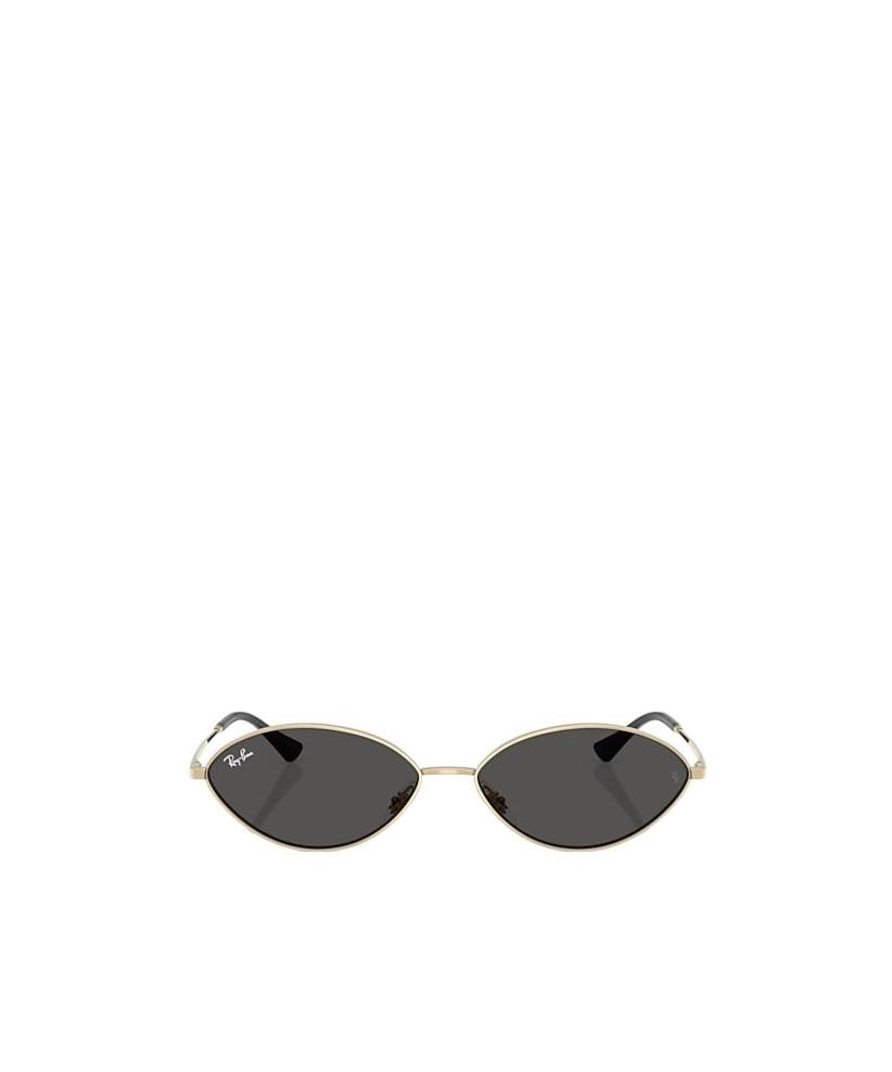 Ray Ban Kai Bio-based Sunglasses Pale Gold Frame Grey Lenses 59-15 In Gold