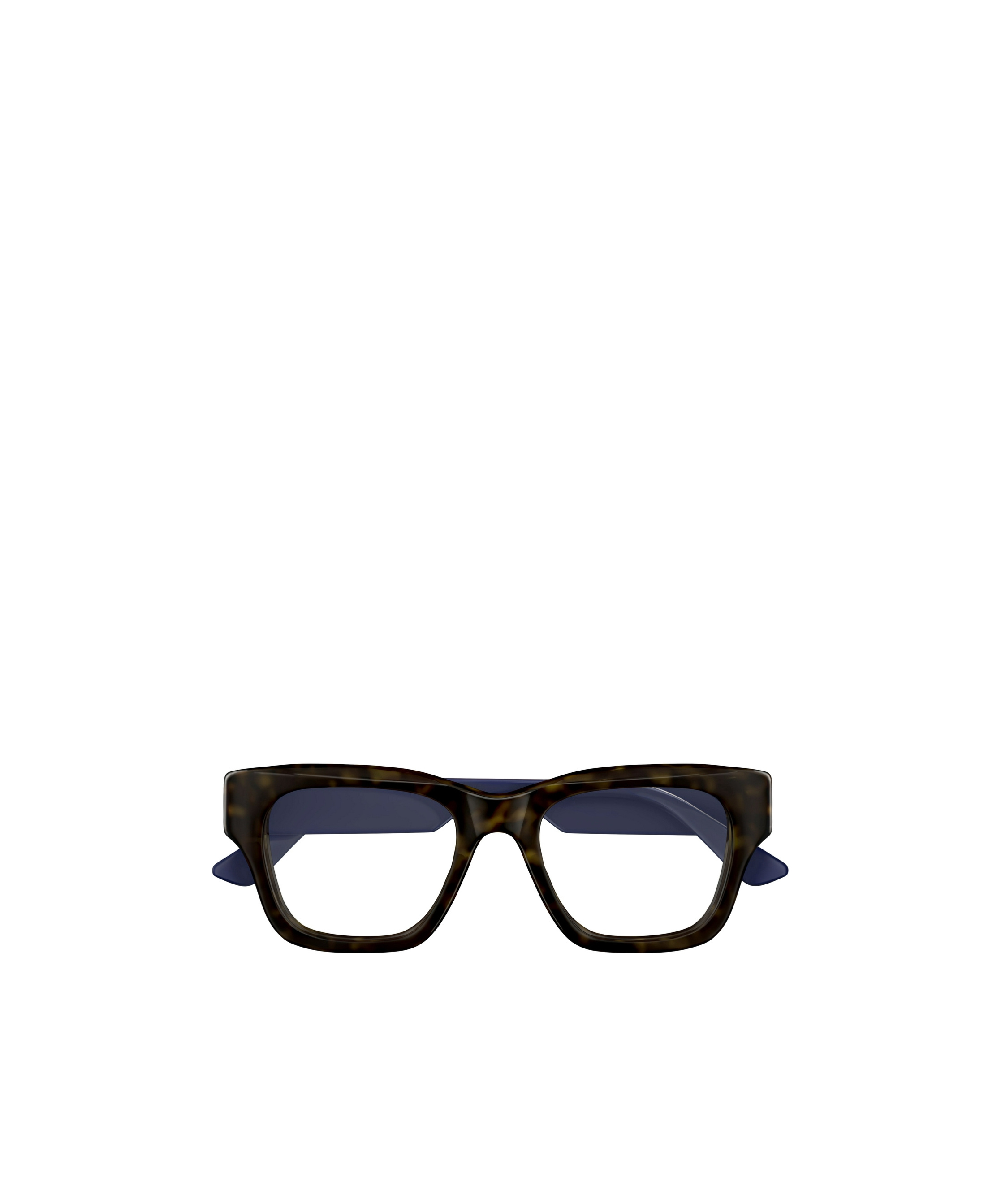 Gucci Tortoiseshell Logo-engraved Glasses In Black