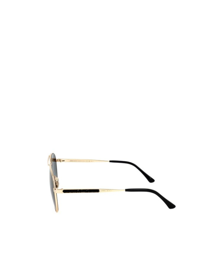 Jimmy Choo Eyewear Jimena Aviator Sunglasses In Black