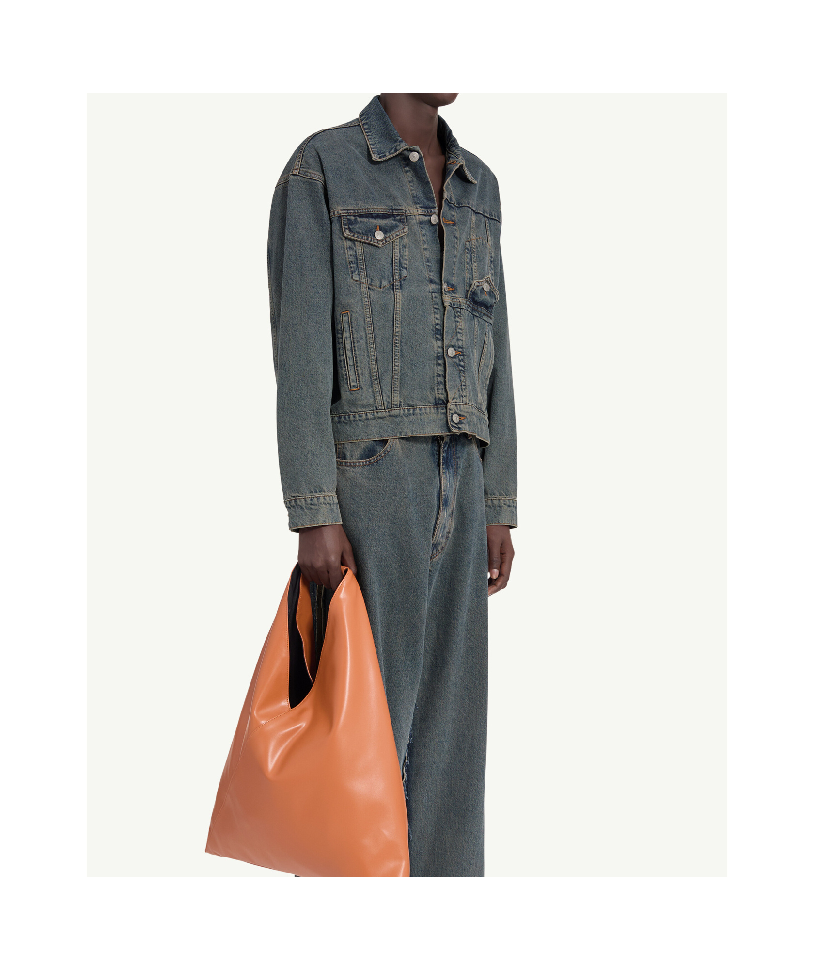 Mm6 Maison Margiela Denim Jacket In Blue