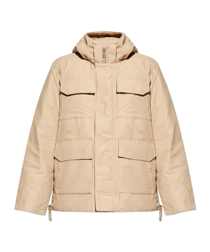 Canada Goose Maitland Hooded Down Jacket In Neutral