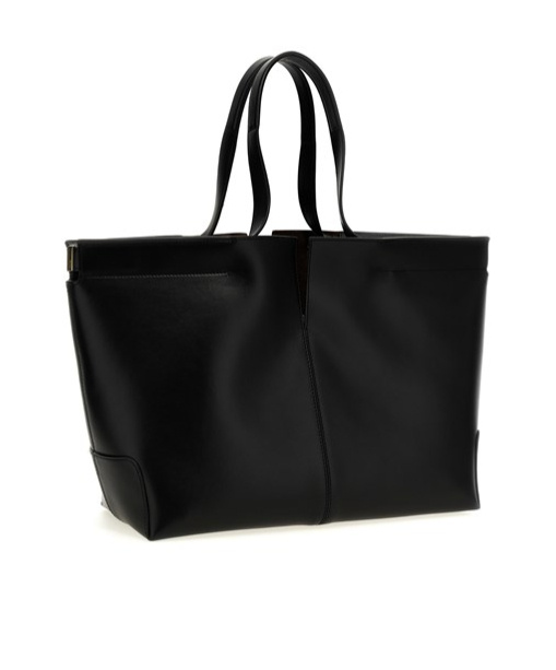 Tod's Double Handle Shoulder Bag In Black