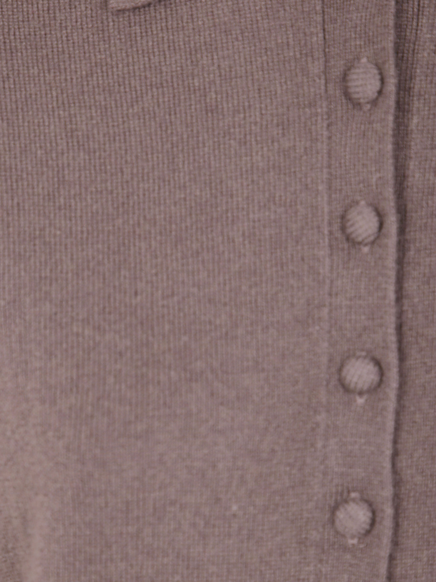 Seventy Button-placket Long-sleeves Polo Top In Brown