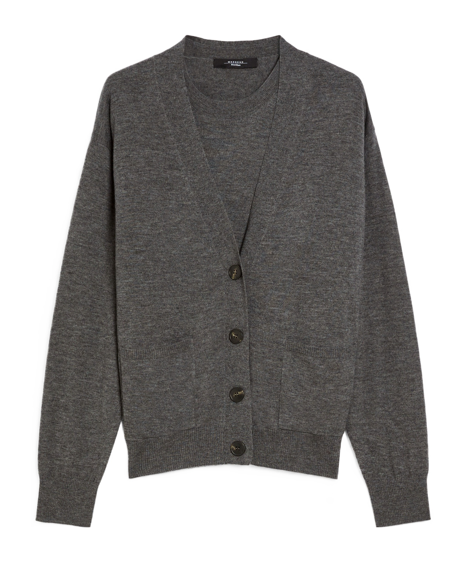 Weekend Max Mara Wool Cashmere Suit In Black