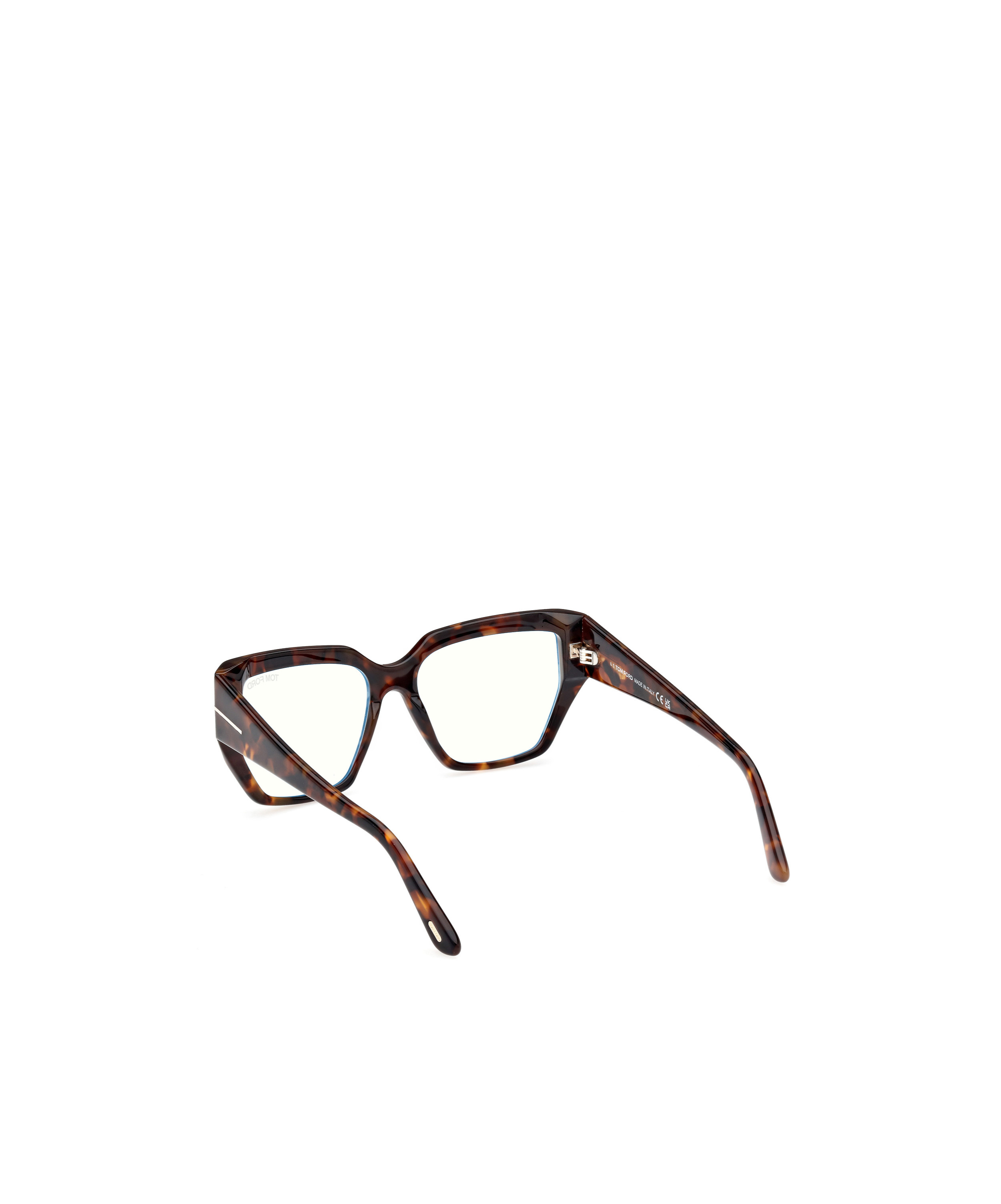 Tom Ford Square Frame Glasses Glasses In White