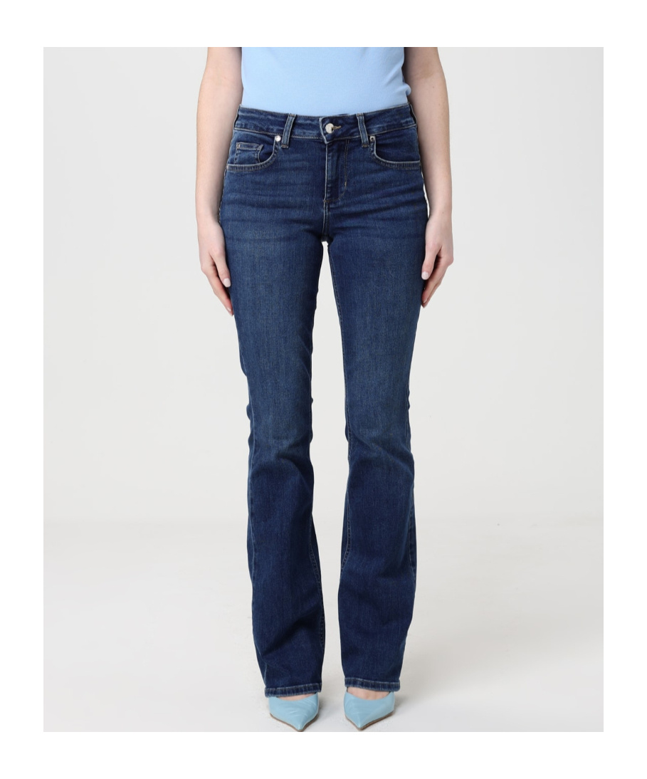 Liu •jo Belt Loop Jeans In Blue