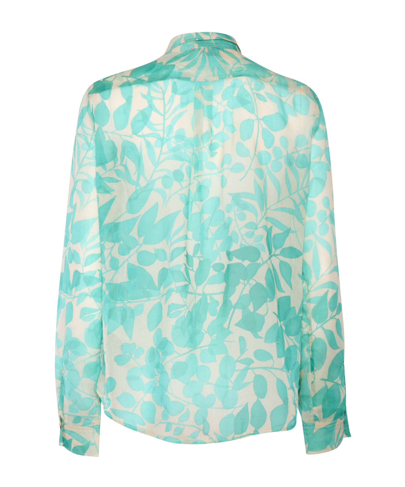 FORTE FORTE PRINTING COTTON SILK SHIRT