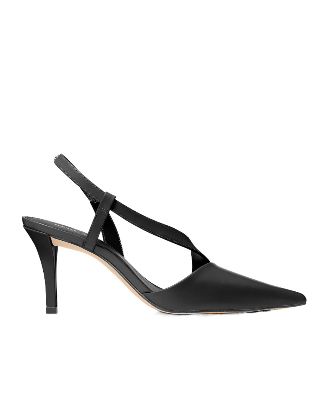 Michael Kors Pointed High-heeled Sandals In Black