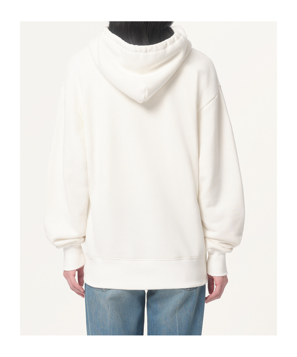 Shop Valentino Chez -print Sweatshirt In White