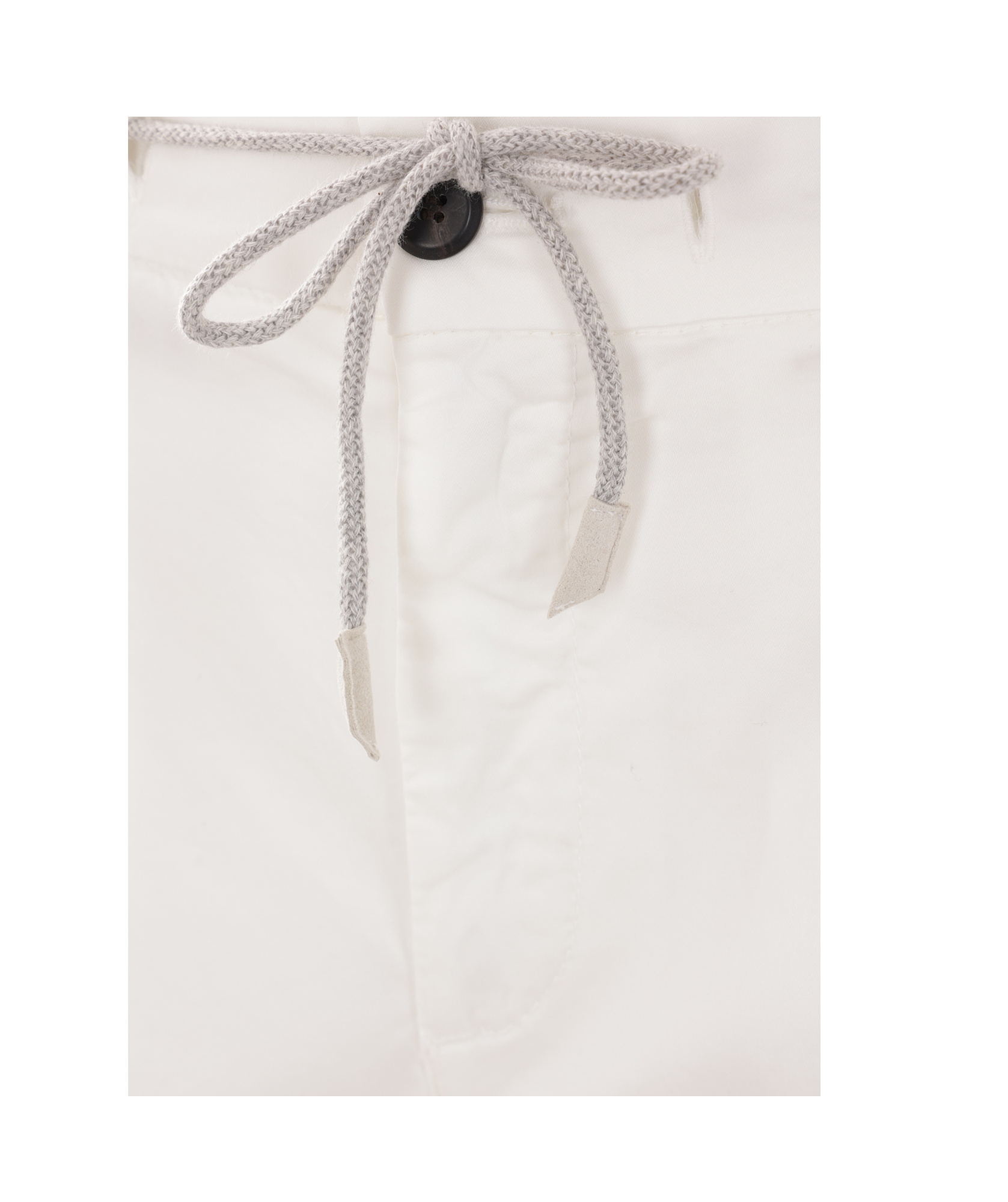 Eleventy Pantalone Jogger Bianco In White