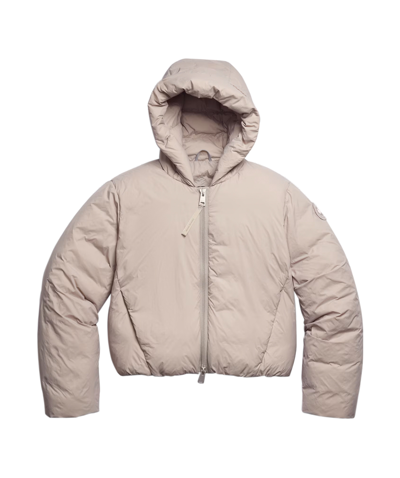 Canada Goose Packable Hooded Jacket Featuring Zip Pockets In Pink