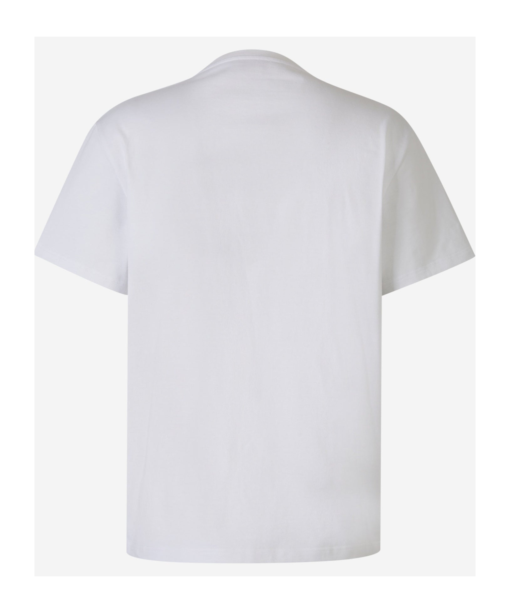 Alexander Mcqueen Alexander Mc Queen Reflected Logo T Shirt In White