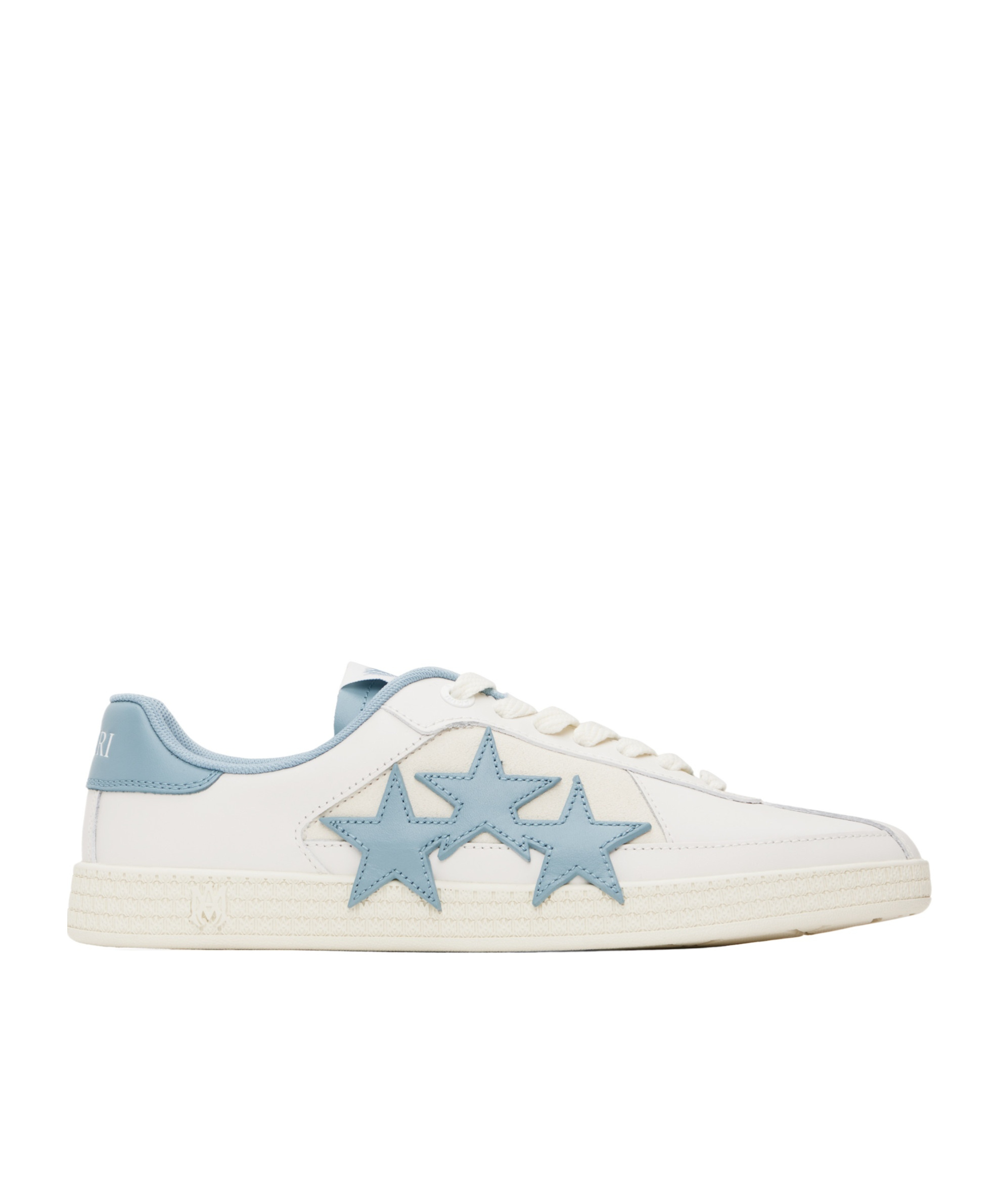 Amiri Lace-up Low-top Sneakers In White