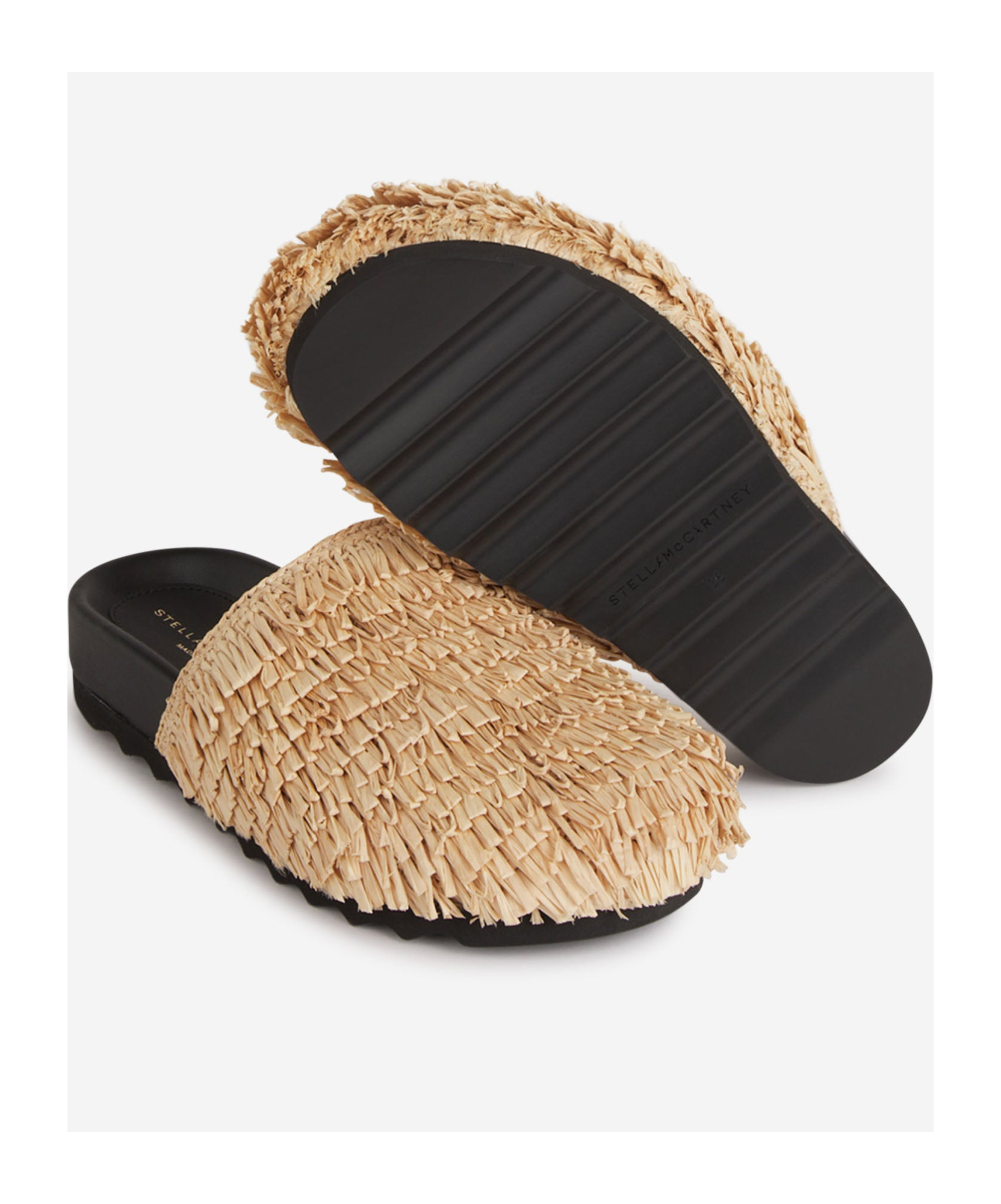Stella Mccartney Round Head Muller Shoes In Nude