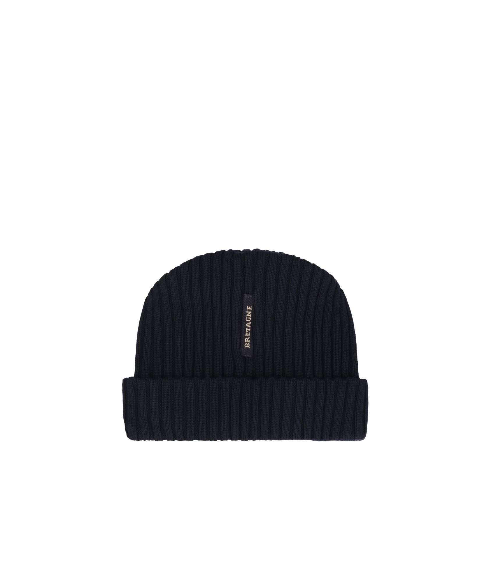 Paul & Shark Paul Shark Ribbed Knit Beanie In Blue