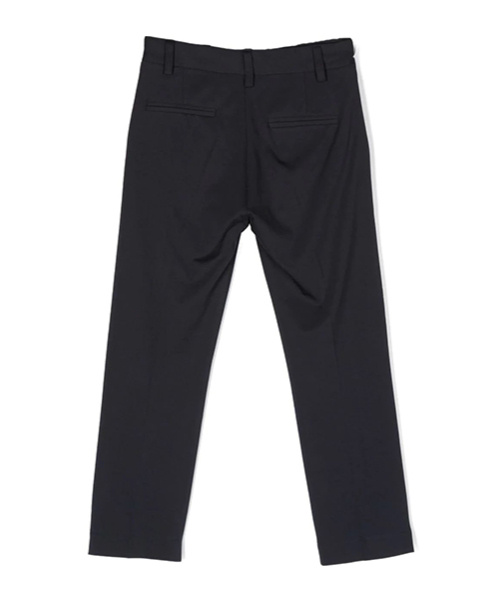 Paolo Pecora Stretch-design Chino Trousers In Black