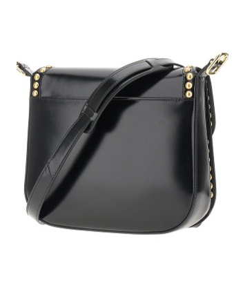 Shop Bally Flip Shoulder Bag In Black