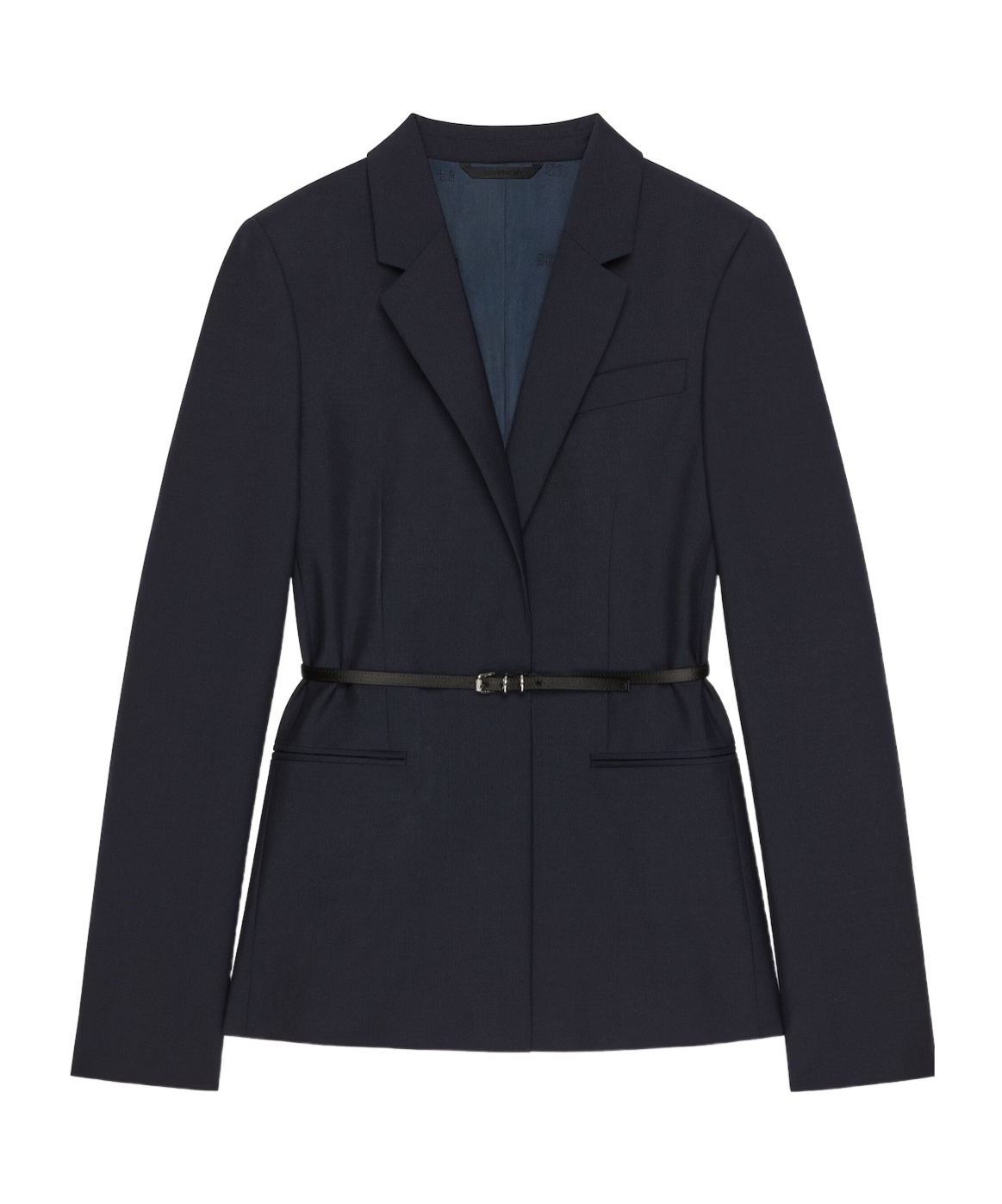 Givenchy Voyou Wool Suit Coat In Blue