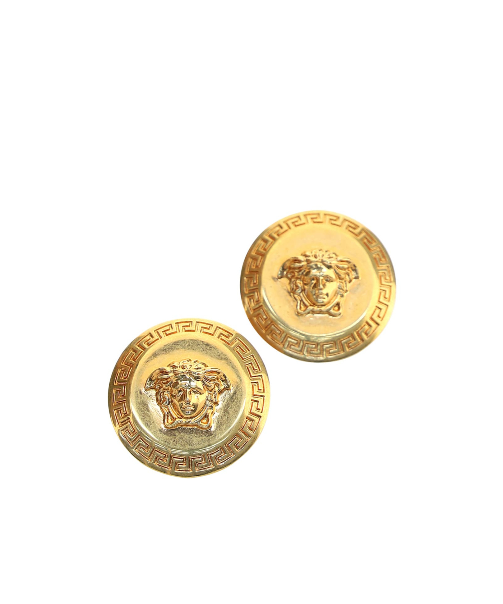 Versace Earrings In Yellow