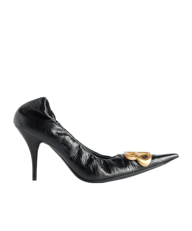 Shop Balenciaga Women's Monaco 90mm Pump In Black