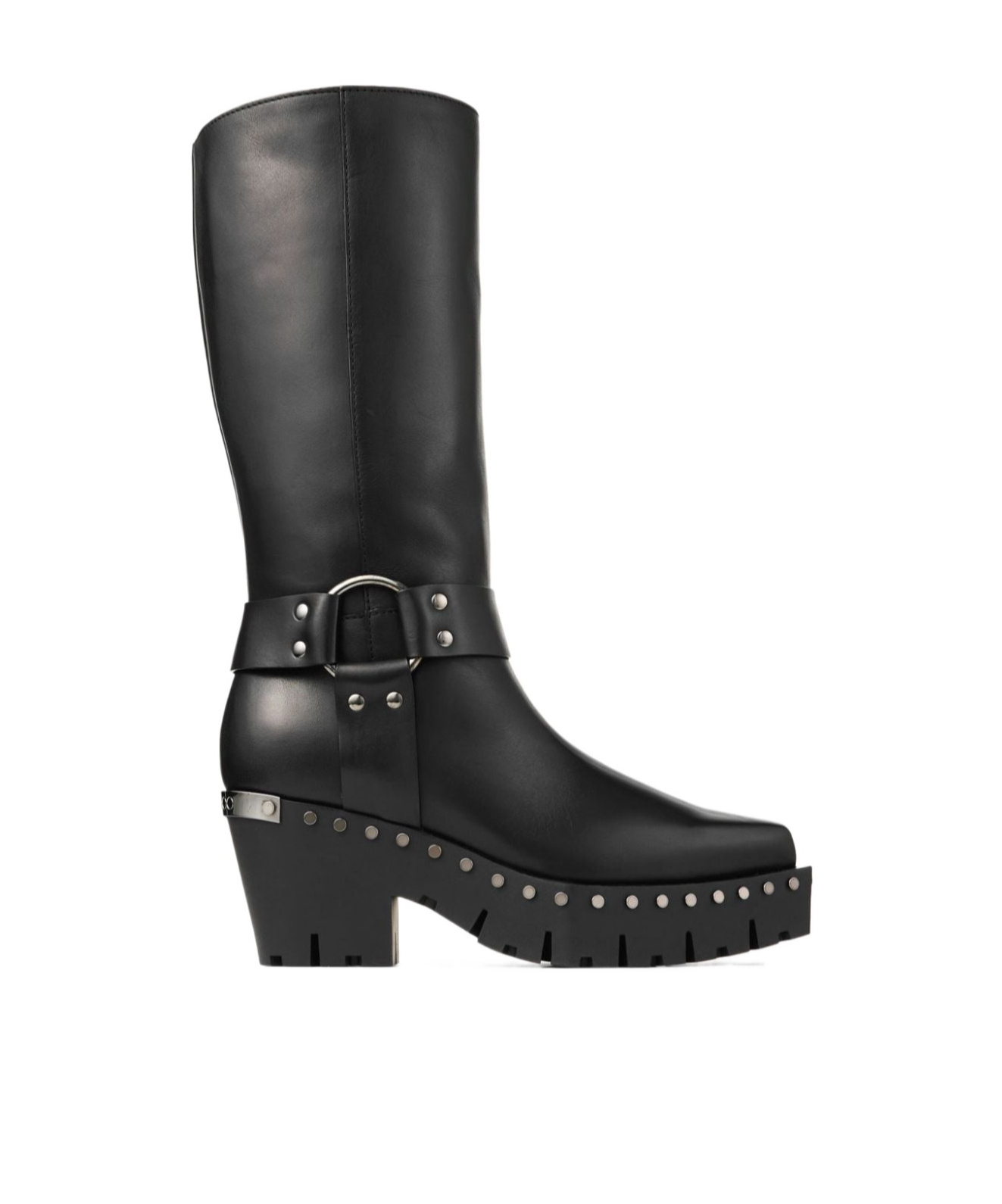 Jimmy Choo Black Quinn Boots In Black