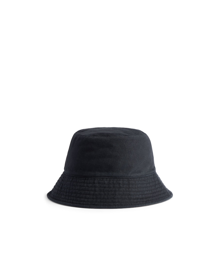 Balenciaga Unity Sport Bucket Hat In Faded Black/dark Grey