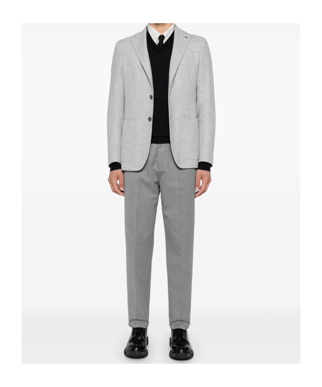 Tagliatore Jackets In Gray