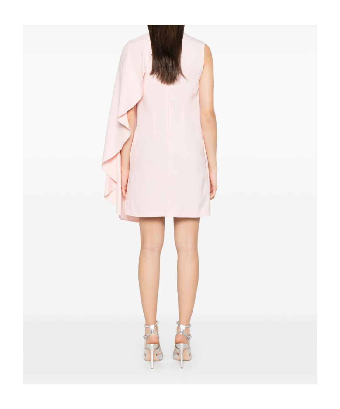 Stella Mccartney Stella Mc Cartney One Shoulder Mini Dress In Pink