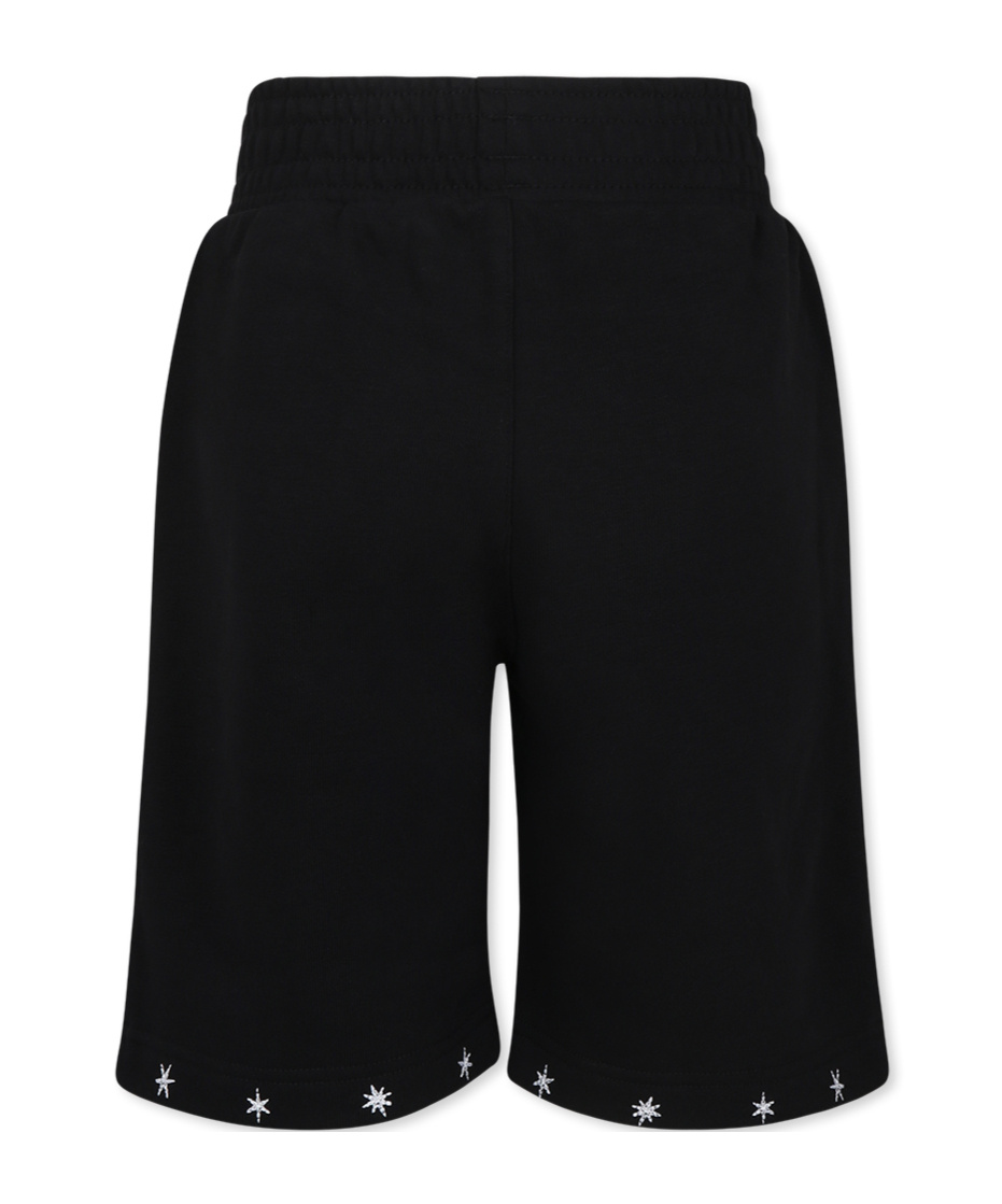 Givenchy Elastic Waist Shorts In Black