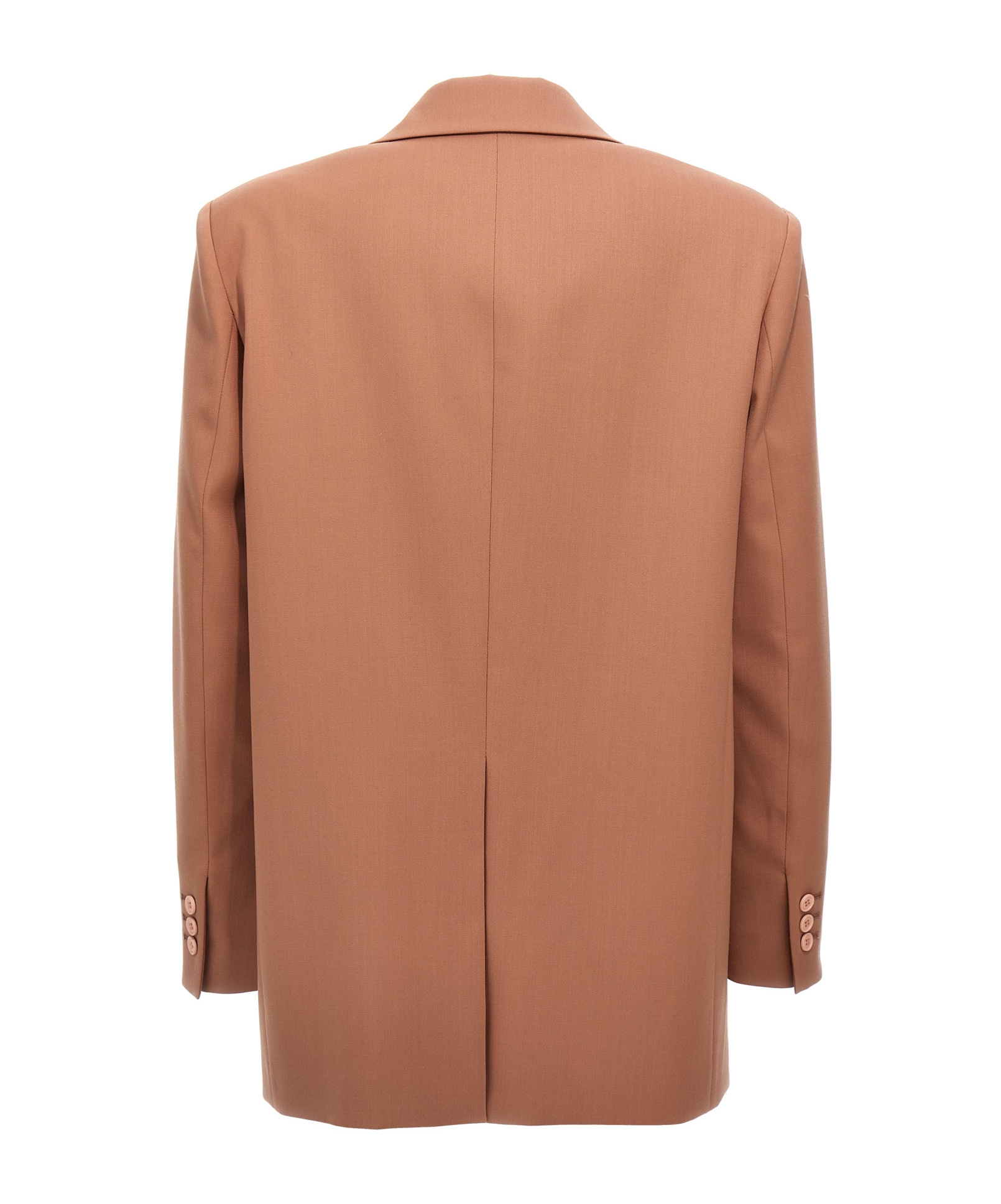 The Andamane Notched Lapels Single-breasted Blazer In Brown