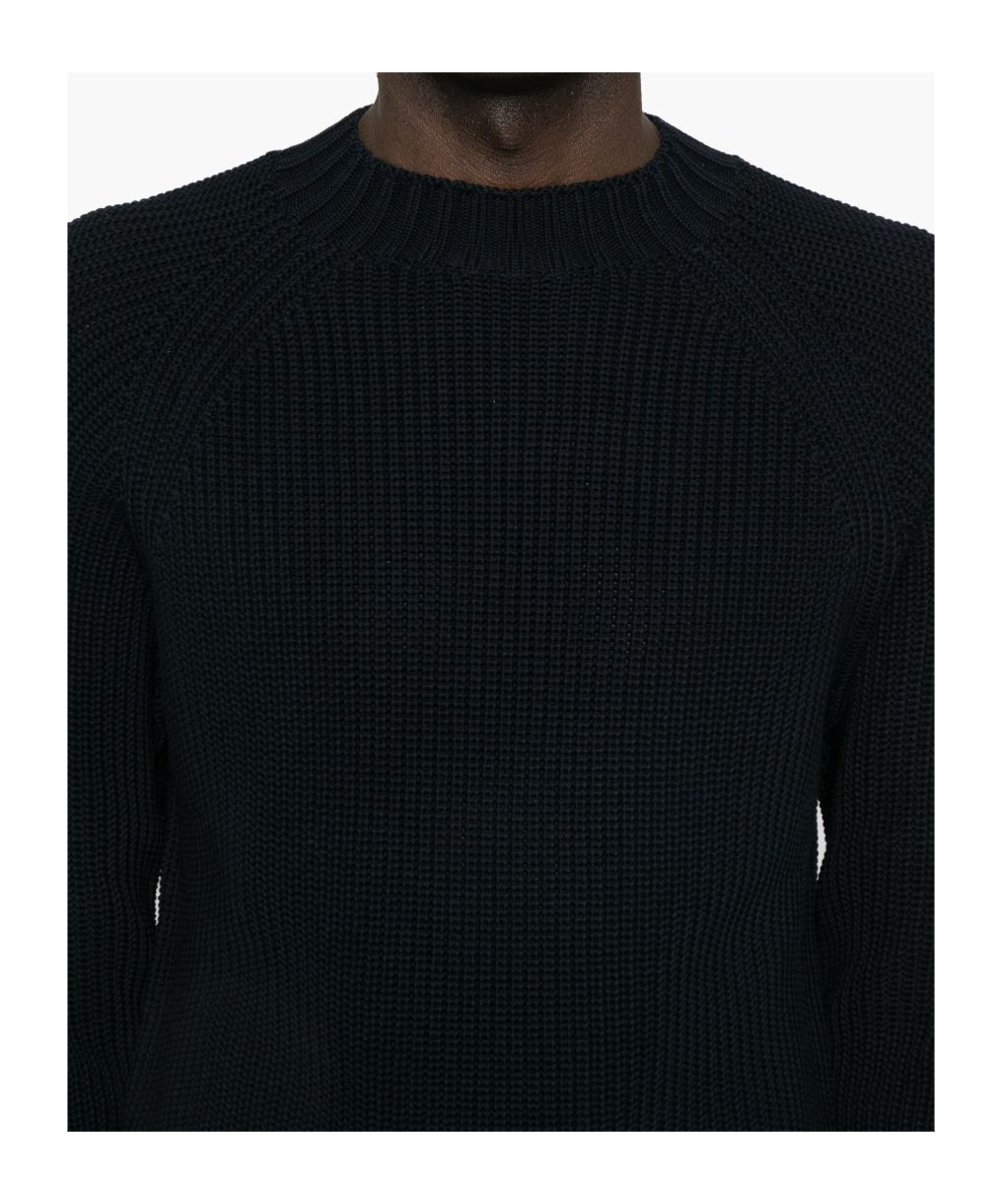 Drumohr Cotton Jersey In Black
