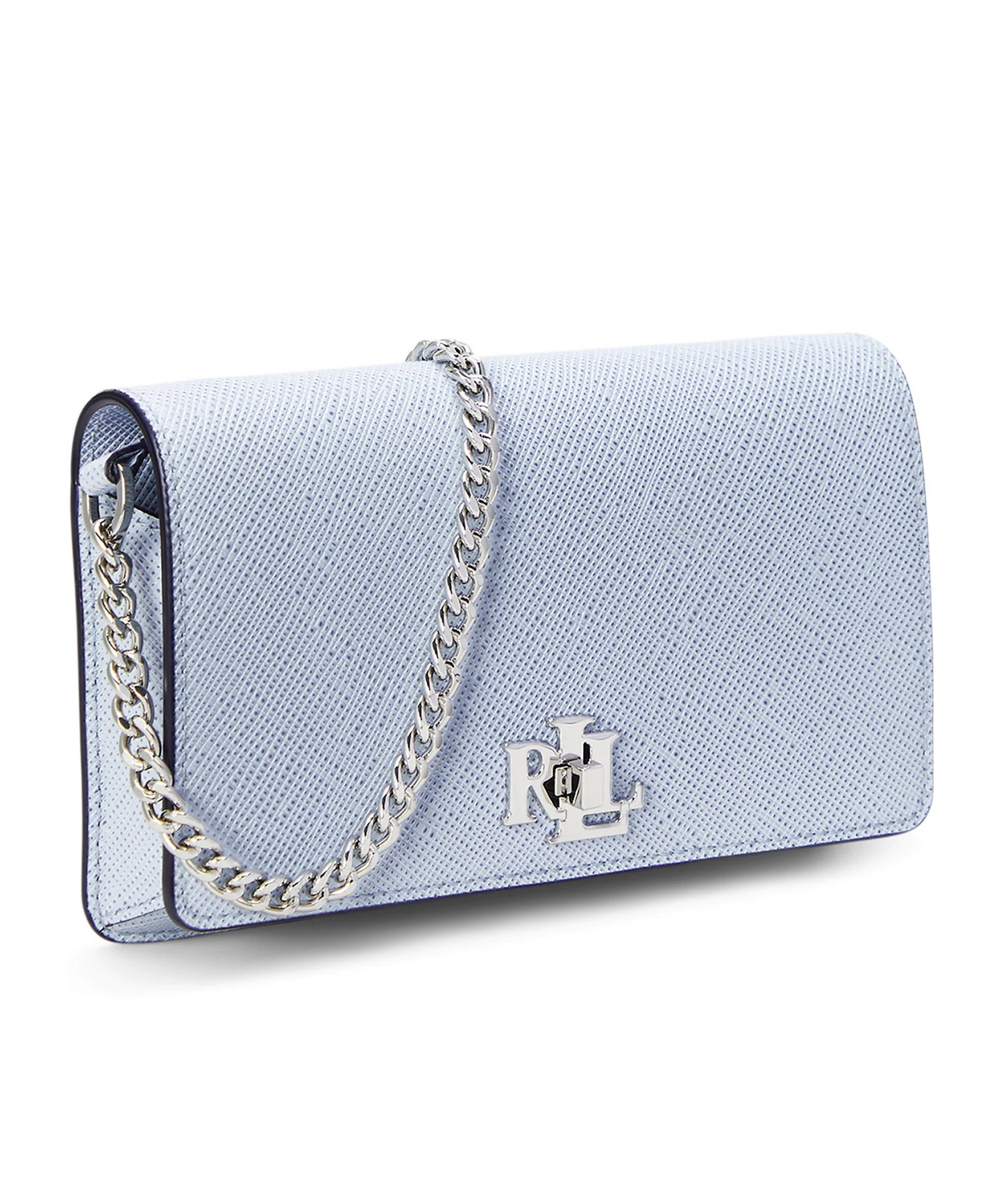 Ralph Lauren Flap Shoulder Bag In Blue