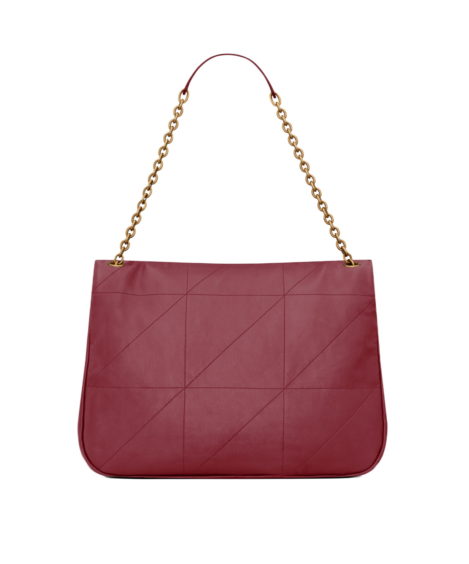 Saint Laurent Jamie 4.3 Logo Plaque Shoulder Bag In Red