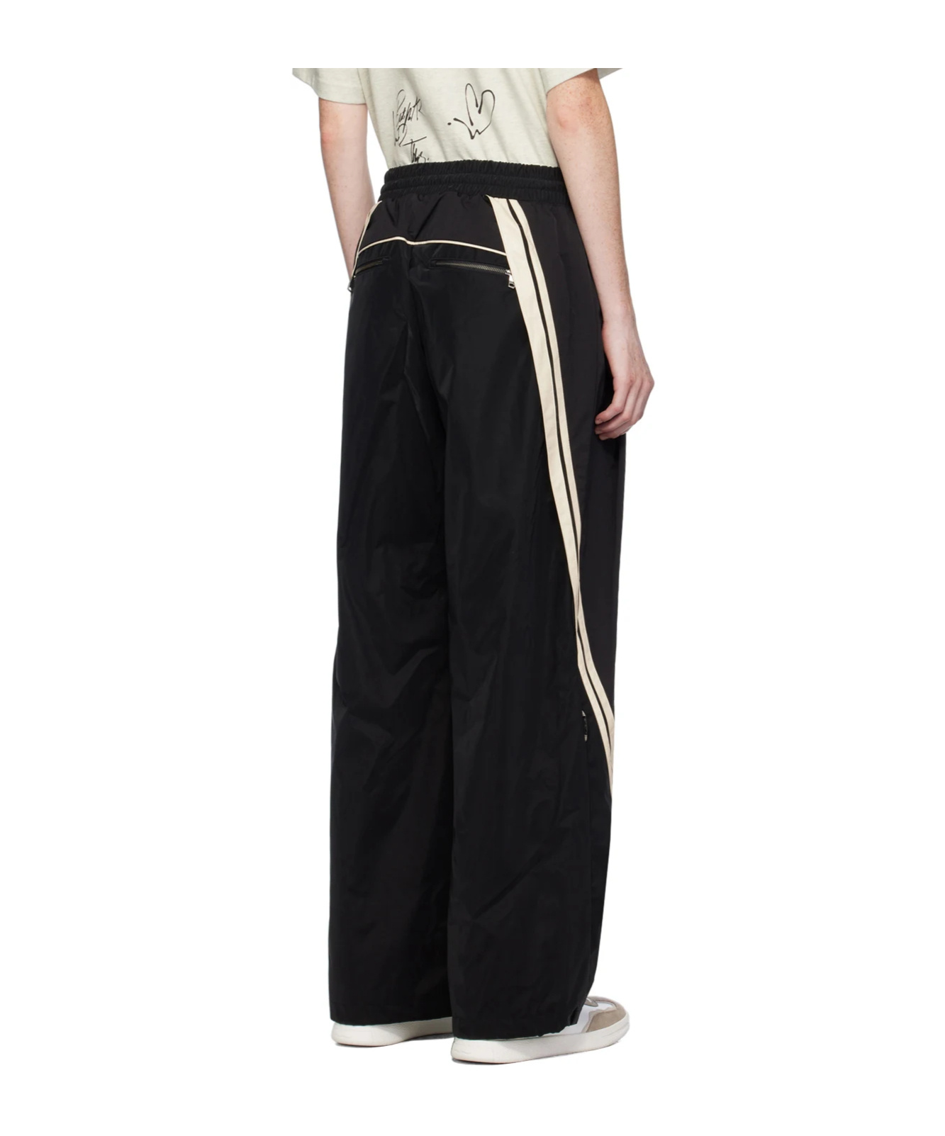 Ader Error Black Bashar Trousers In Black