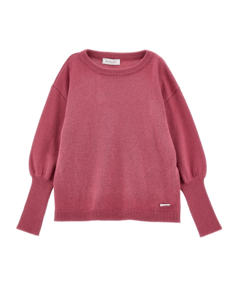 MONNALISA ROUND NECK SWEATER